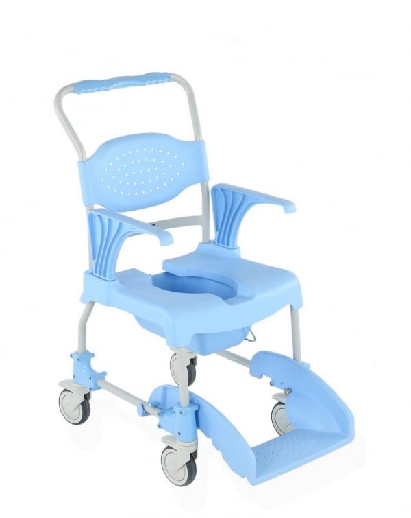 Douche-toiletrolstoel able2 met hygiene opening