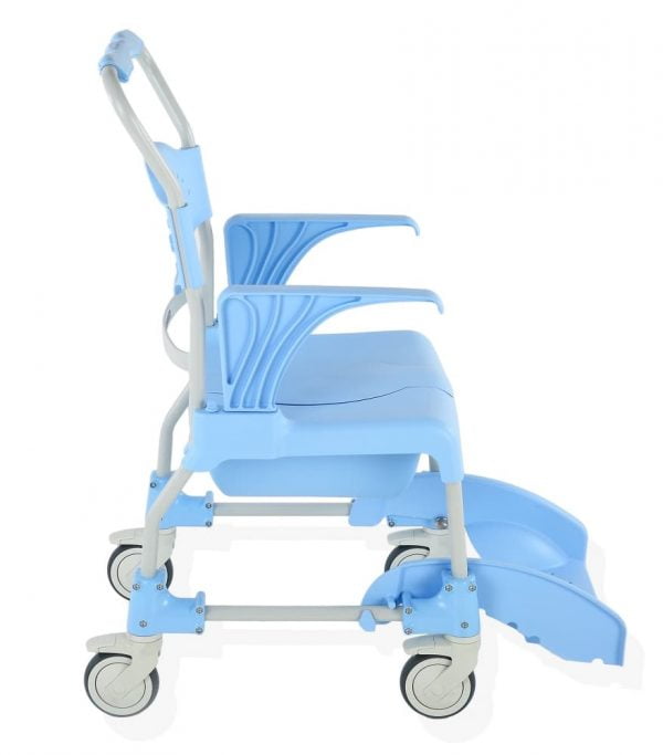 Douche-toiletrolstoel able2 zijzijde