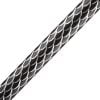 Wandelstok opvouwbaar etched black merk Abe2 opgevouwen detail