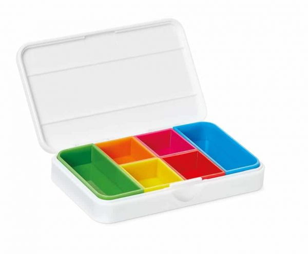 Pillendoos "smart" met de Pill Buddy App wit