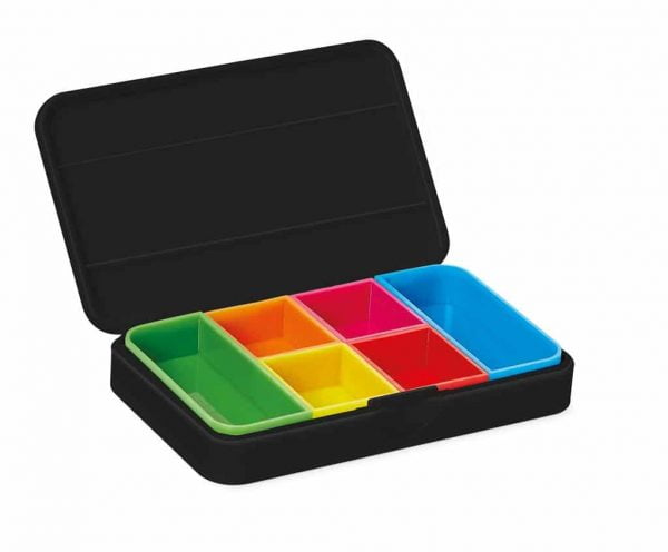 Pillendoos "smart" met de Pill Buddy App zwart