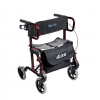 rollator cq transportstoel Diamond deLuxe merk Drive zonder voetsteunen