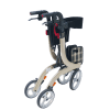 Rollator Nitro in de kleur champagne ingeklapt