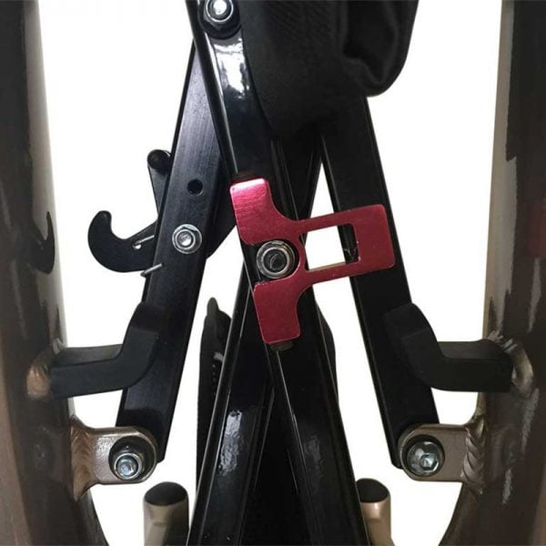 Rollator Nitro in de kleur champagne inklapmechanisme
