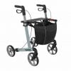 Rollator Server in 2 uitvoeringen standaard of comfort in de kleur ijsblauw