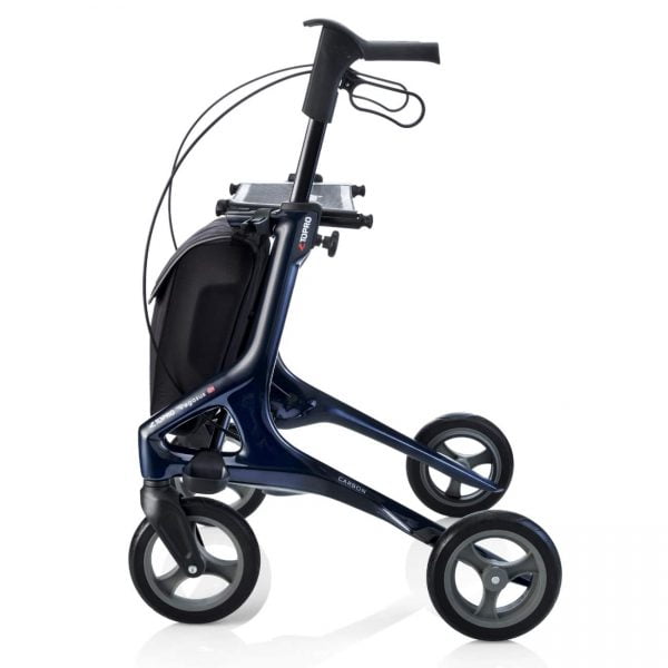 Topro Pegasus carbon kleur staalblauw zijkant