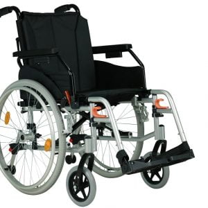 Rolstoel Excel G-Light grootwiel incl voetsteunen met afneembaren wielen