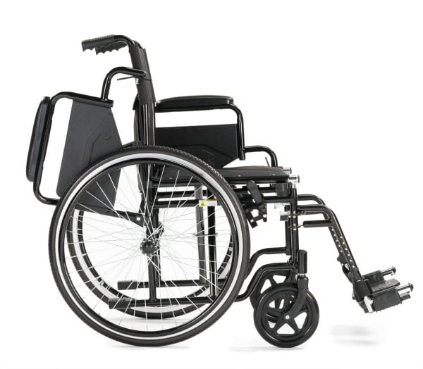 Multimotion M1 basisrolstoel kleur zwart inklappen