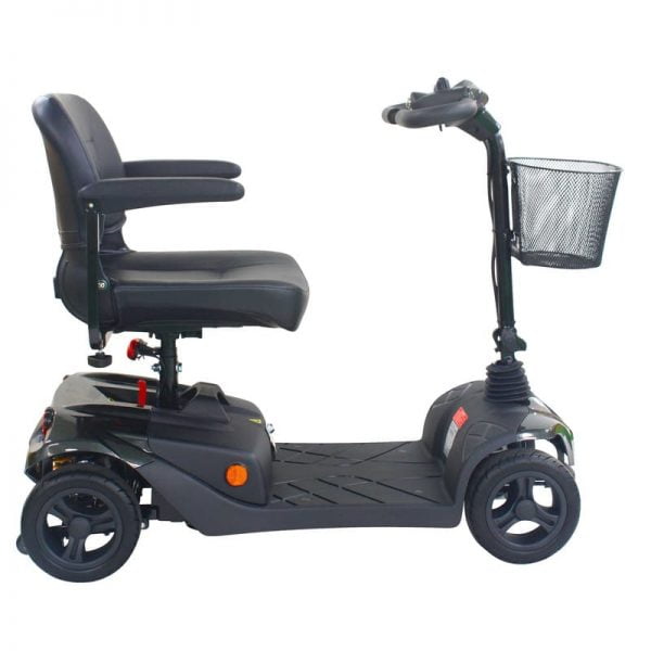 Scootmobiel Drive ST3D in kleur grijs zijkant