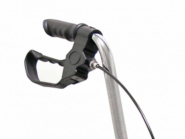rollator cristallo standaard met parkeerrem
