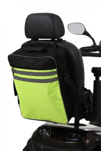 tas_scootmobiel_rolstoel_fluor_geel_thuiszorgwinkel.nl splash tas in de HIvis kleur geel