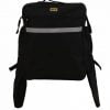 Tas Splash met krukkenhouders voor rolstoel of scootmobiel los kleur zwart
