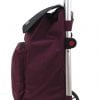 Boodschappenwagen wheelzahead kleur bordeaux zijkant