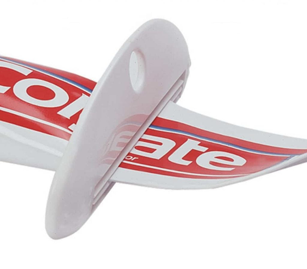 tubeknijper in kleur wit