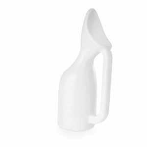 urinaal voor dames met handvat