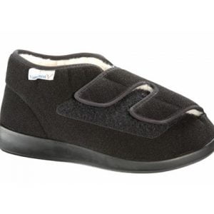 Verbandschoen laagmodel Varomed Genua winter kleur zwart