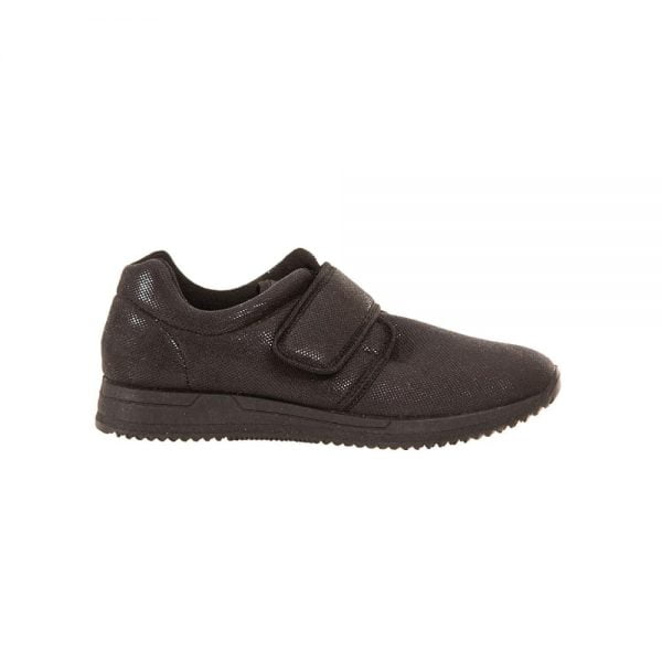 verbandschoen of comfortschoen merk MSF model Diana in zwart