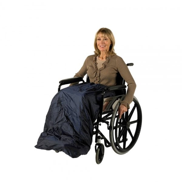 Splash Wheely Apron schootkleed gevoerd in blauw