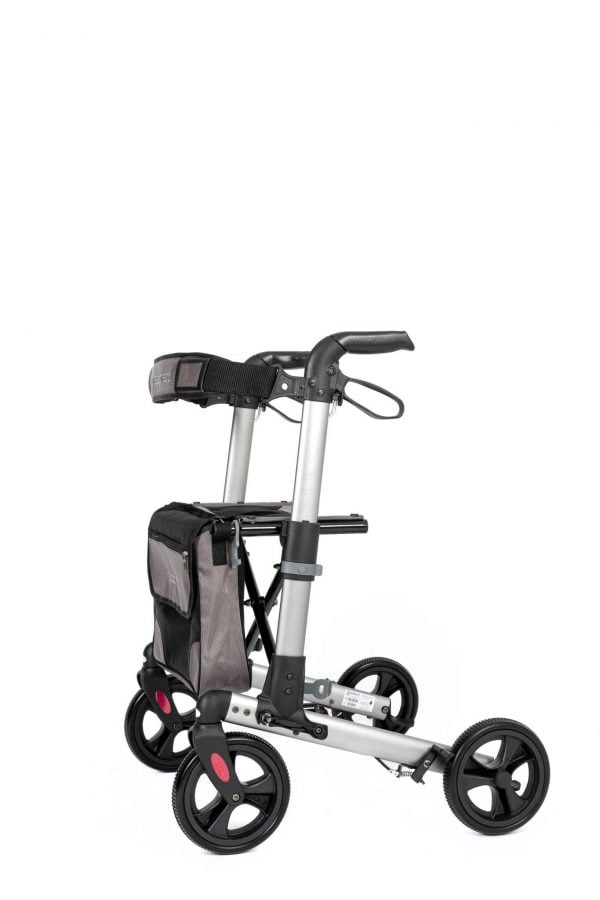 Track 4.0 merk wheelz-ahead lichtgewicht rollator dubbel inklapbaar kleur antraciet
