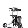 Track 4.0 merk wheelz-ahead lichtgewicht rollator dubbel inklapbaar kleur antraciet zij voorzijde