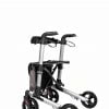 Track 4.0 merk wheelz-ahead lichtgewicht rollator dubbel inklapbaar kleur antraciet linker achterzijde