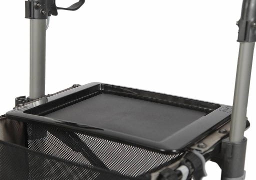 Track dienblad in kleur zwart