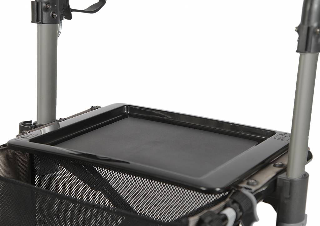 Track dienblad in kleur zwart