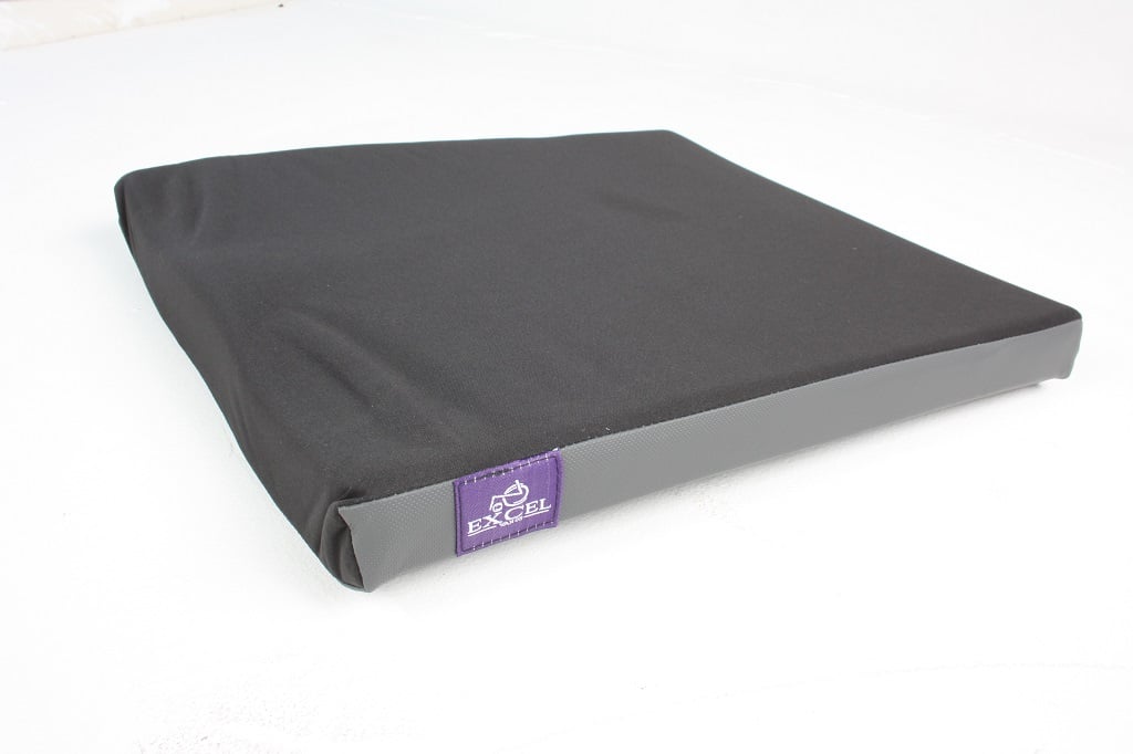 zitkussen voor extra comfort in de rolstoel merk Excel Care in drie maten