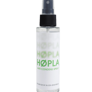 Hopla anti condens brillenspray, biologische afbreekbare spray dat het beslaan van brillenglazen