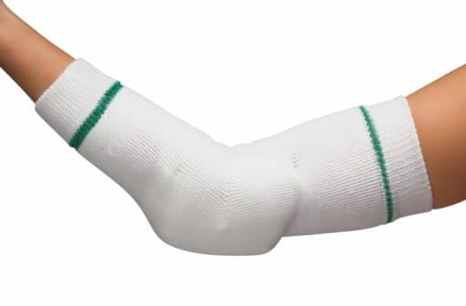 elleboog-hiel-beschermer_gel_thuiszorgwinkel.nl hiel en elleboogbeschermers met een gelpad.