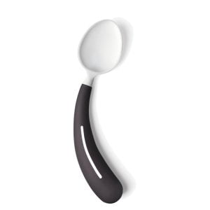 Henro-Grip® Bestek lepel kleur zwart linkshandig