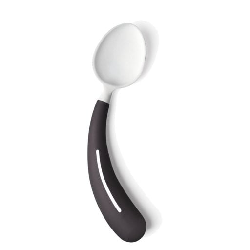 Henro-Grip® Bestek lepel kleur zwart linkshandig