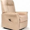 Ontario 2 sta-op stoel in de kleur beige stof