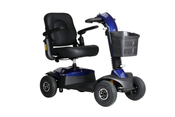Excel Senzo scootmobiel in de kleur blauw