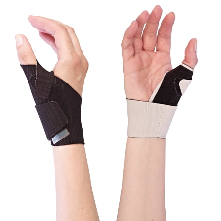 Duimbrace Basko in de kleur zwart en beige