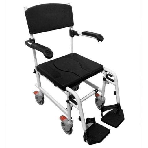 multimotion_douche-toiletrolstoel-voorzijde_thuiszorgwinkel.nl Multi Motion Douche en toiletstoel op wieltjes voorzijde