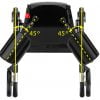 Rollator Rehasense Navigator met roterende armschalen in de kleur champagne
