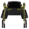Rollator Rehasense Navigator met roterende armschalen in de kleur champagne
