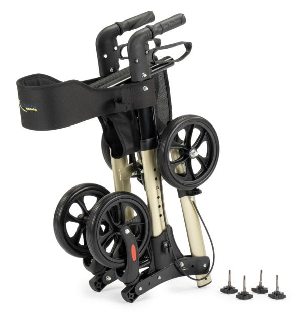 Multimotion rollator City dubbel inklapbaar tot klein pakket