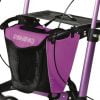 Gemino rollator tas in de kleur roze met zwart