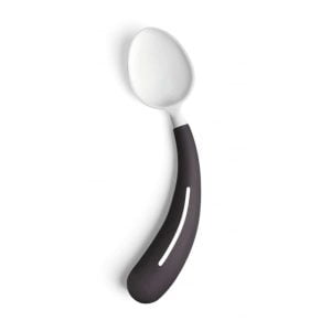 Henro-Grip® Bestek lepel kleur zwart rechtshandig