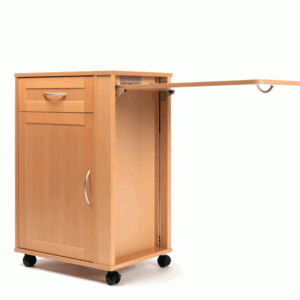 Nachtkastje in kleur beuken van het merk Vermeiren