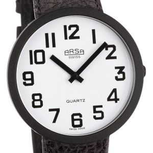 Low Vision horloge extra groot voor mensen met visuele beperking kleur wit