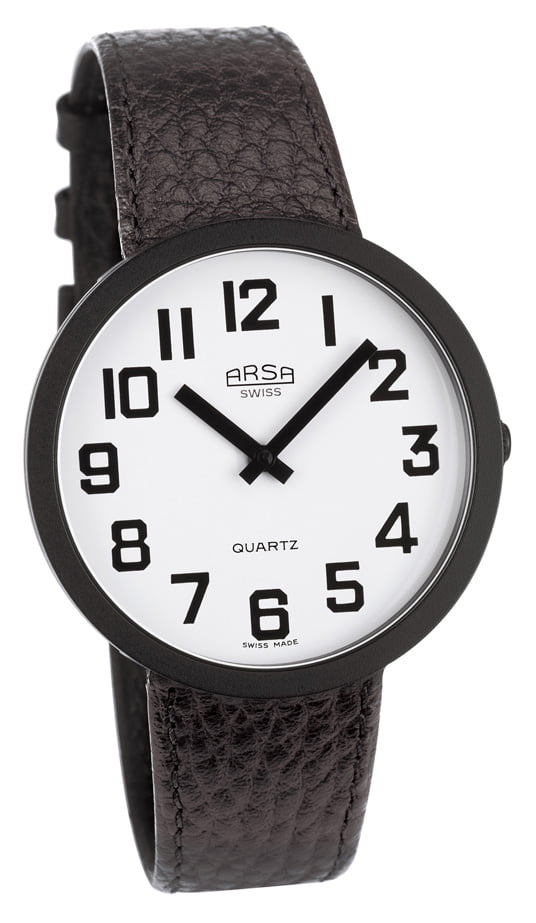 Low Vision horloge extra groot voor mensen met visuele beperking kleur wit