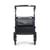 Rollator Rollz Flex 2 met zachte wielen en een extra grote boodschappentas voorzijde