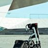 Rolstoel en rollator in een in 4 kleuren foto
