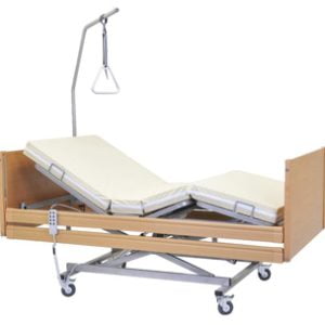Hoog/laag bed Magda geschikt voor 2 personen of zwaarder persoon, maximaal gewicht is 250 kg.