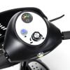 Scootmobiel van het merk vermeiren de Venus 4 Sport kleur zilver/zwart stuur