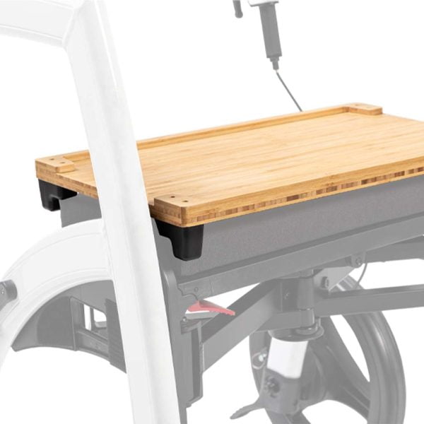 Dienblad voor rollz rollator voorbeeld