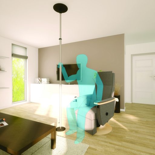 gripo_grijppaal_thuiszorgwinkel.nl_voorbeeld Voorbeeld van Gripo Grijppaal die zonder gereedschap is te plaatsen